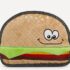 Joyhound Rip Roarin' Tough Hamburger Dog Toy - Tough Plush
