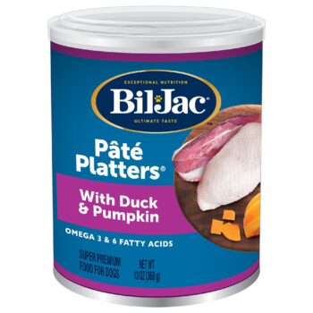 Bil-Jac® Pate Platters Adult Wet Dog Food - Grain Free, Duck & Pumpkin, 13 oz