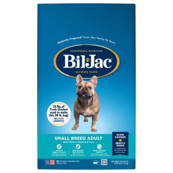 Bil-Jac® Small Breed Adult Dry Dog Food - Chicken, Oatmeal & Yams