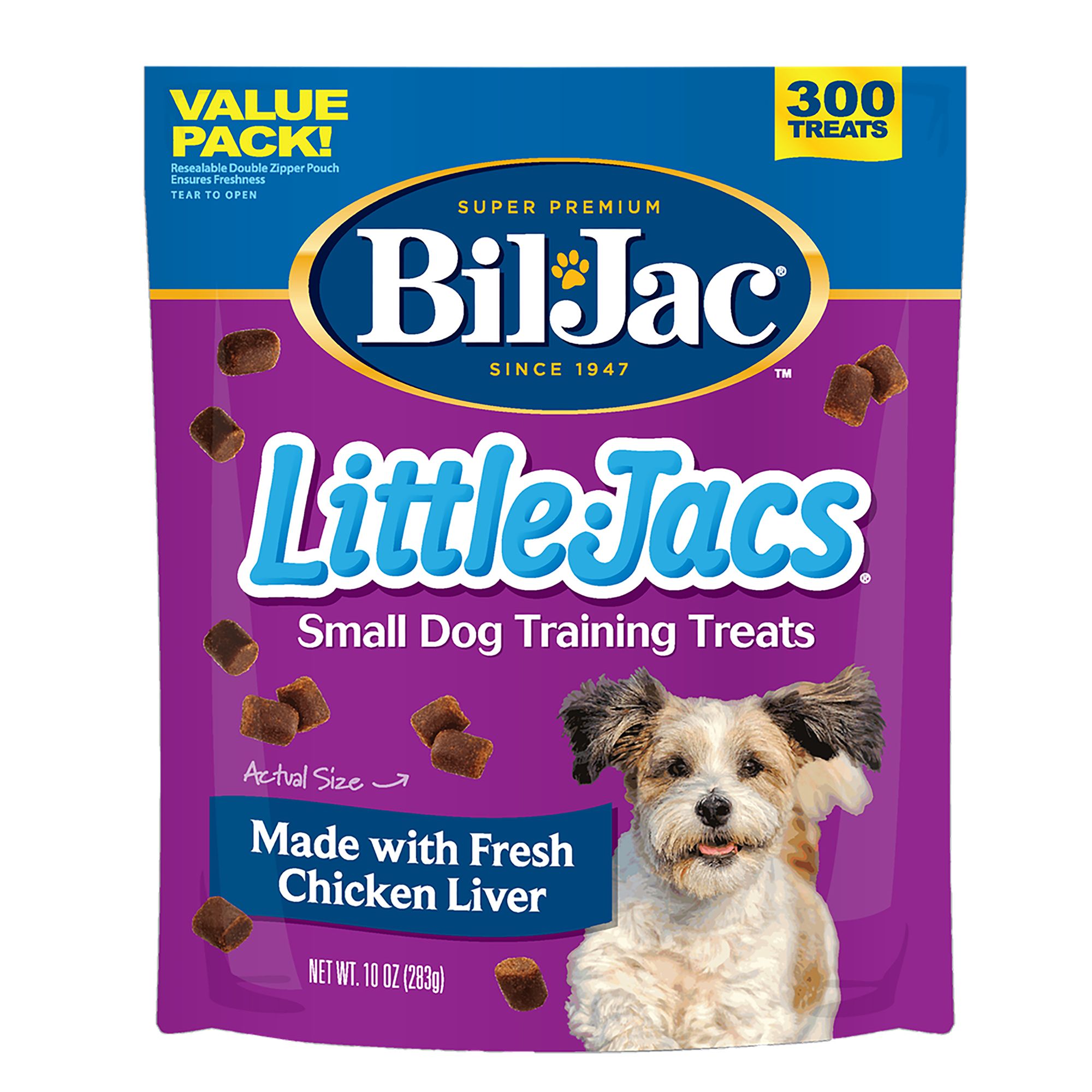 Bil-Jac® Little-Jacs All Life Stages Training Dog Treat - Chicken Liver