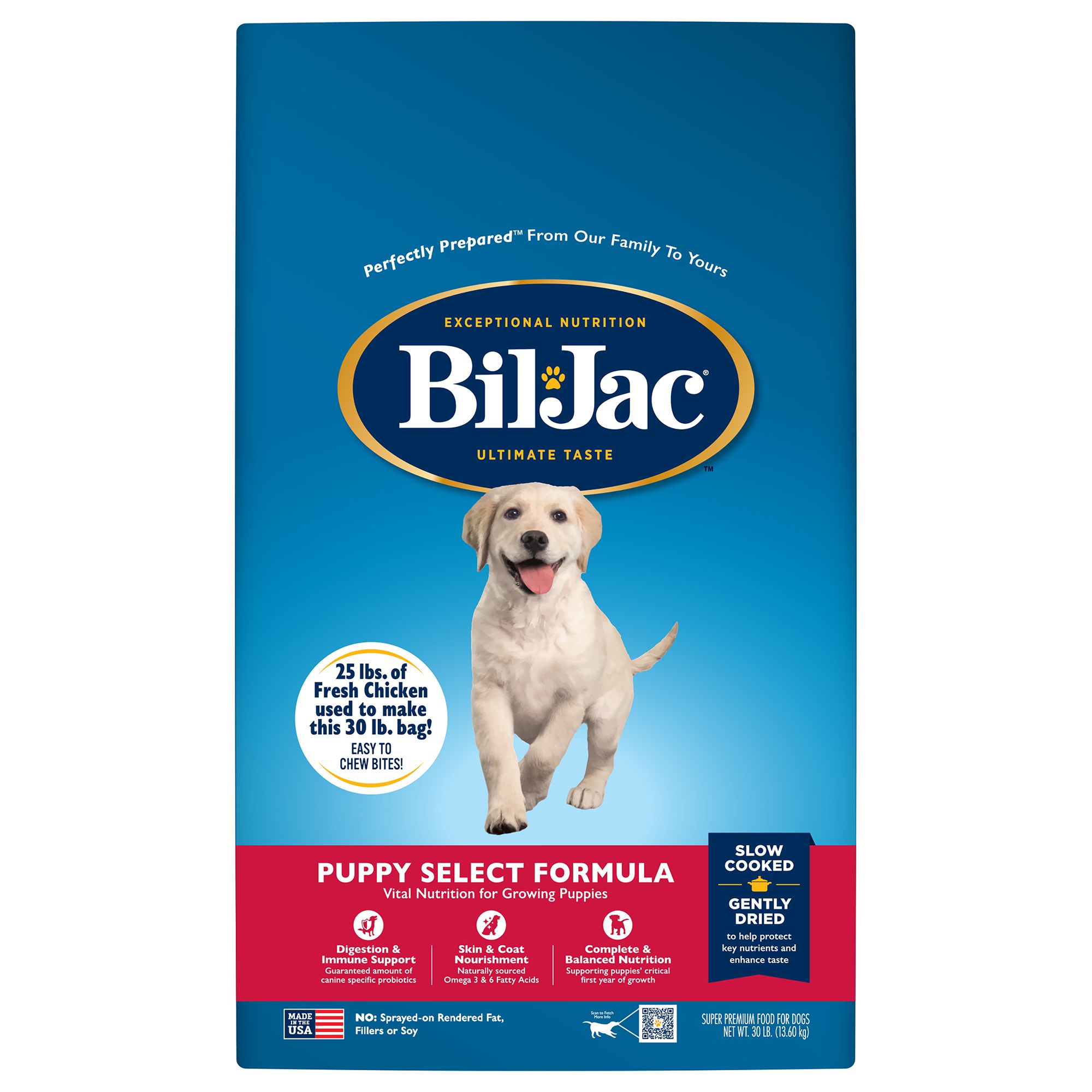 Bil-Jac® Puppy Select Formula Puppy Dry Dog Food - Chicken